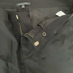 J. Crew Women's 100% Silk Dress Pant Broadway and Broome Black sz 6